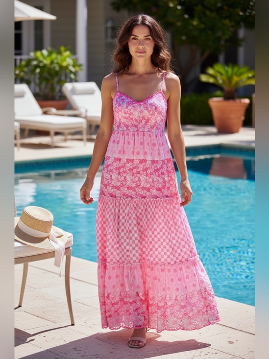 Lilly Pulitzer Dresses & Skirts - Lilly Pulitzer NWT Kyla Maxi Dress Lilly’s Coral Garden Eyelet Size 12,14